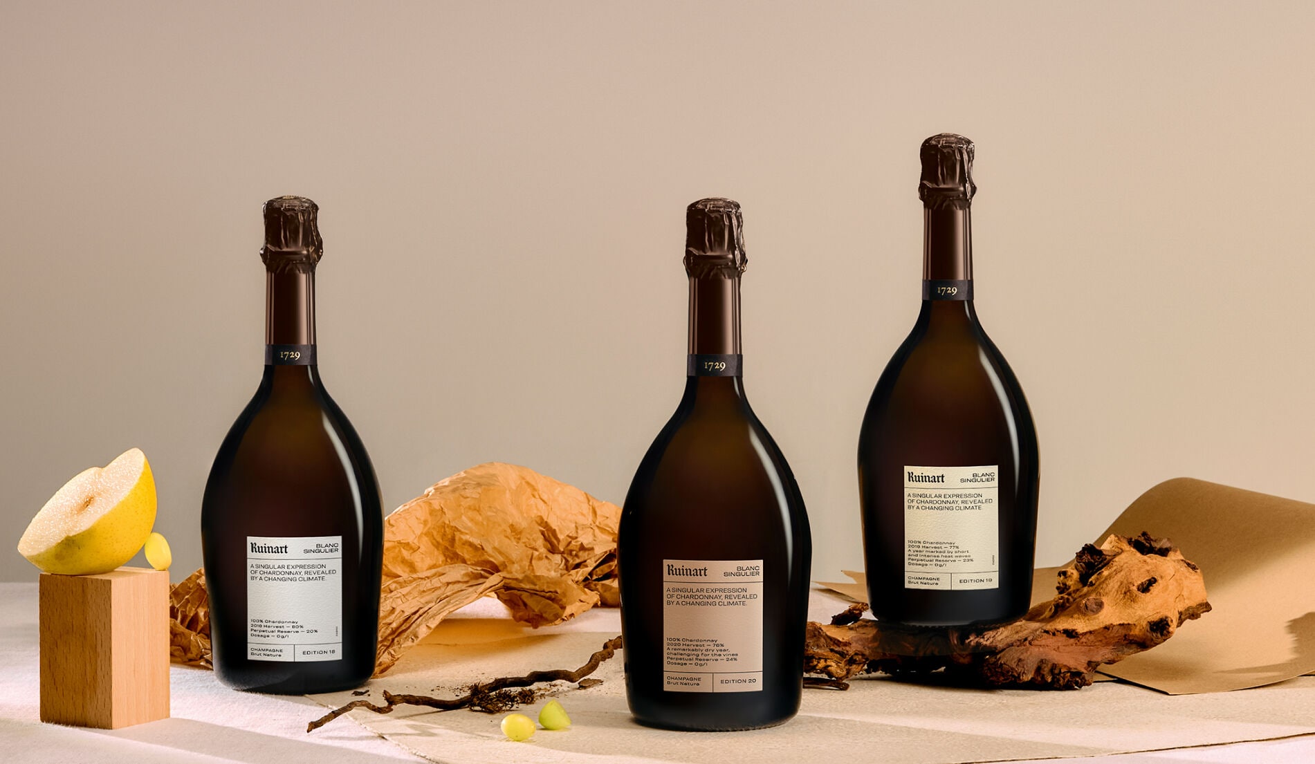 THE RUINART BLANC SINGULIER COLLECTION