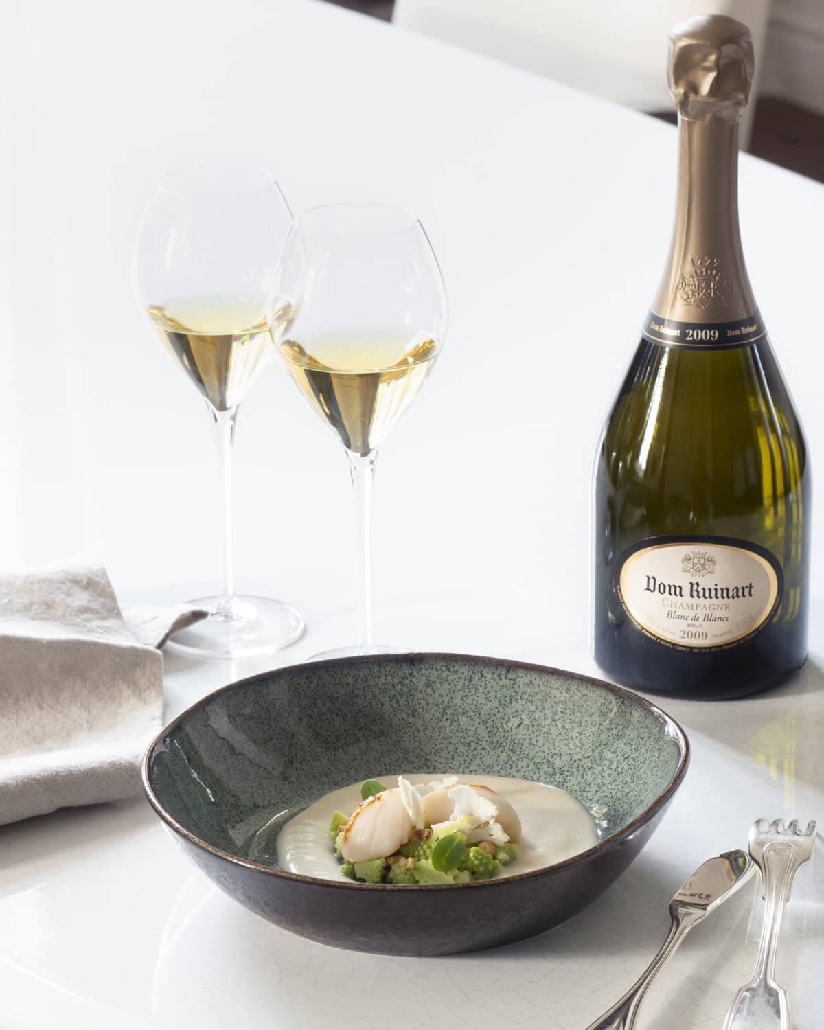 Dom Ruinart 2009 SCALLOPS Dom Ruinart 2009 SCALLOPS