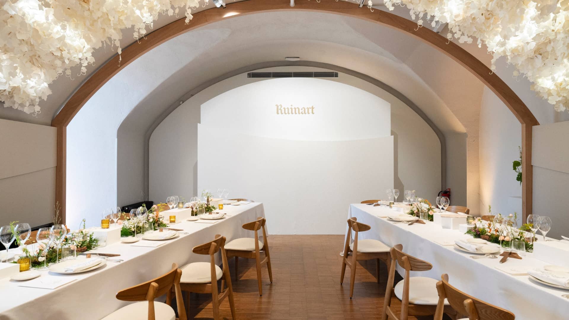 Dejeuner du week end Ruinart