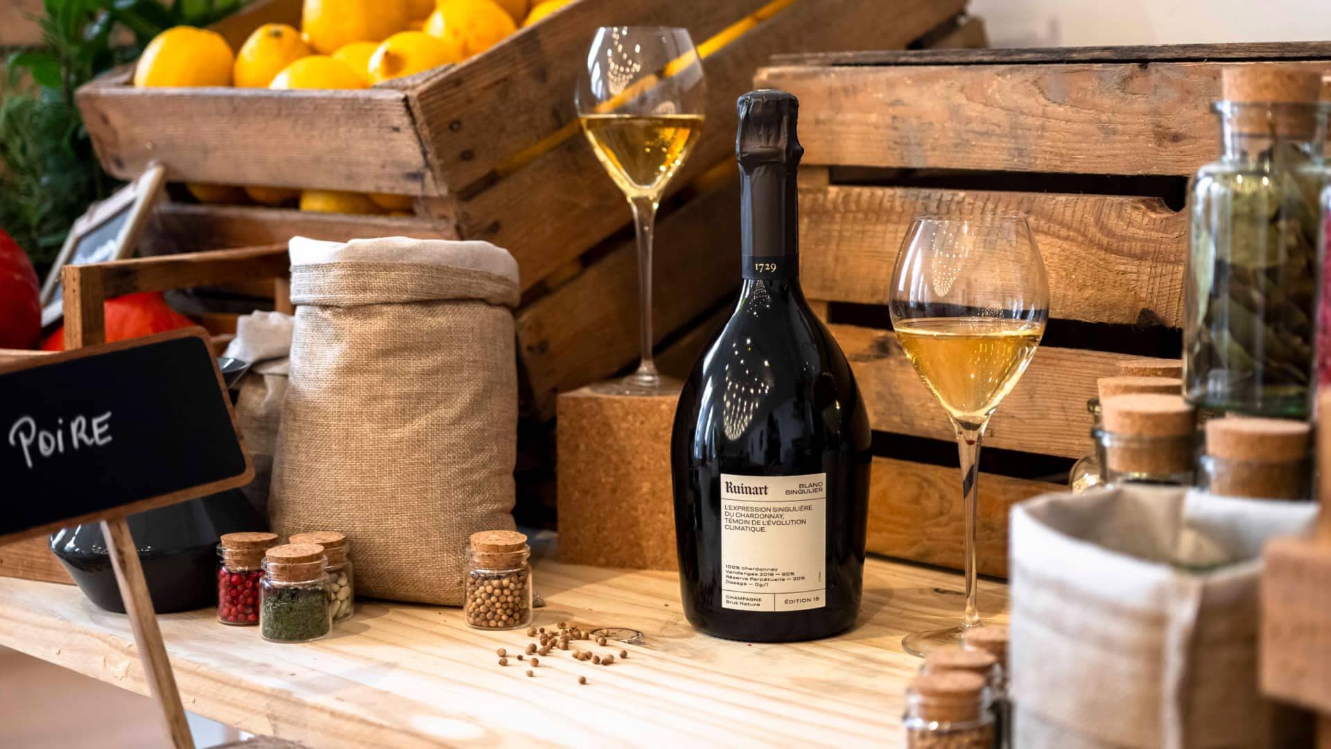 Le brunch de fin d'année Ruinart