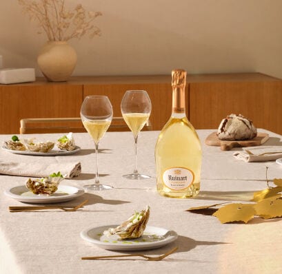 Huitres et champagne