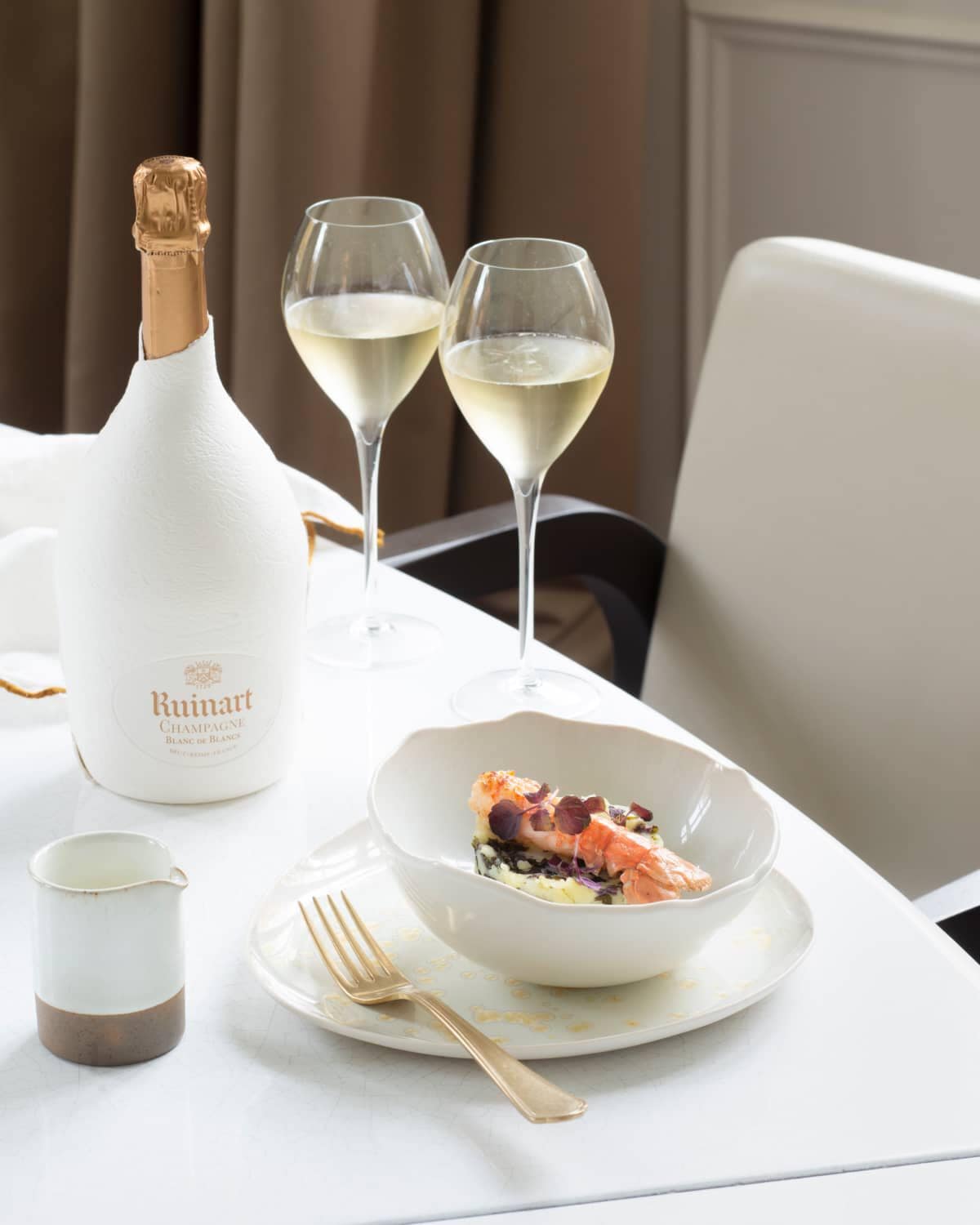 RUINART BLANC DE BLANCS x LANGOUTINES RÔTIES