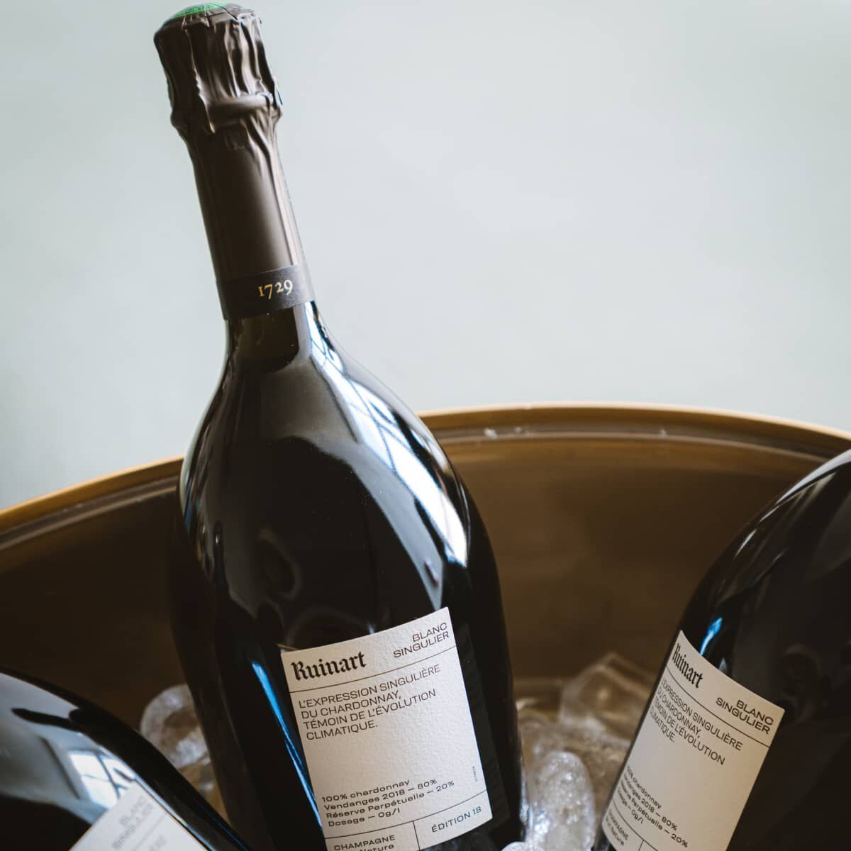 rituel de service Ruinart température