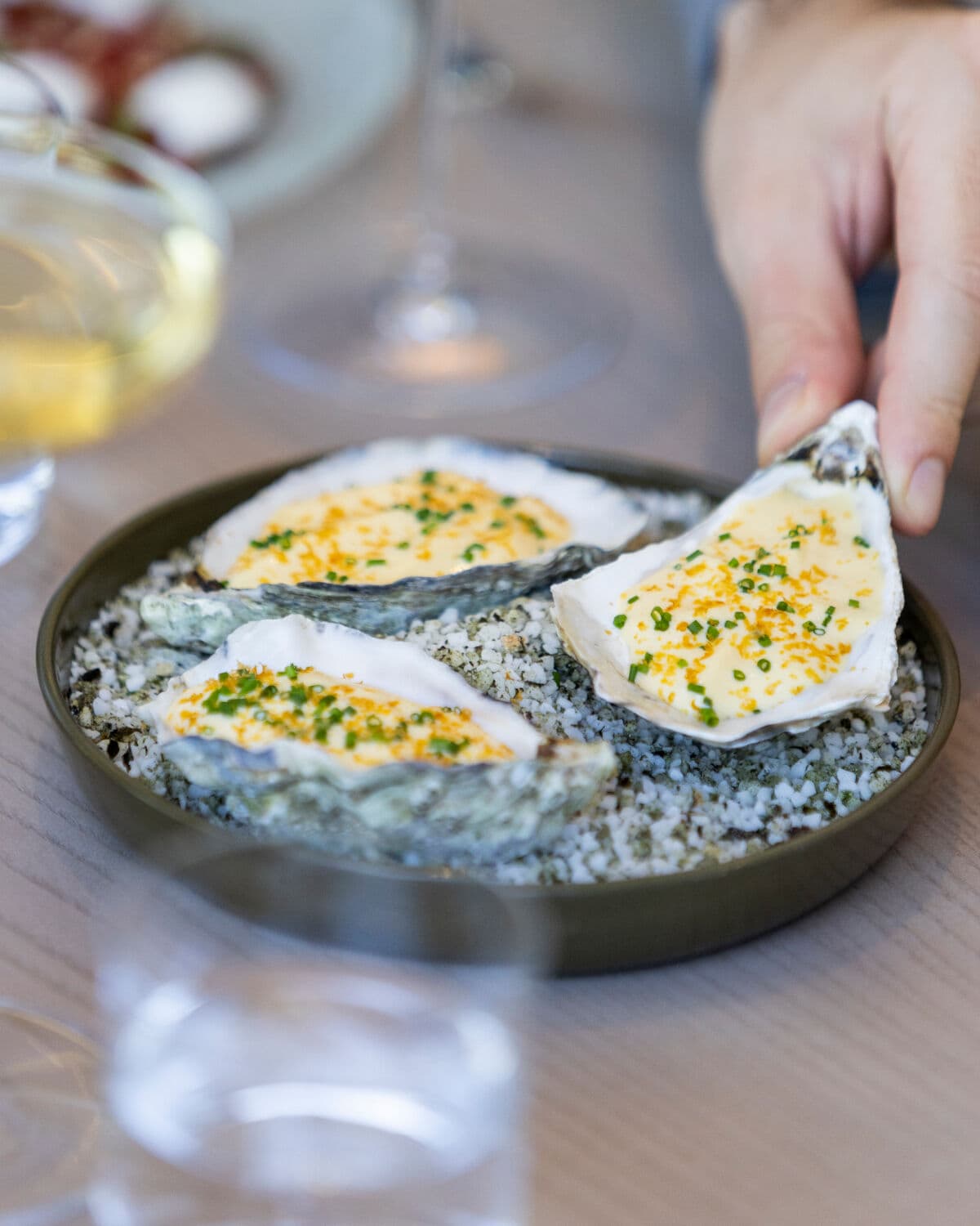 OYSTERS AND CHAMPAGNE