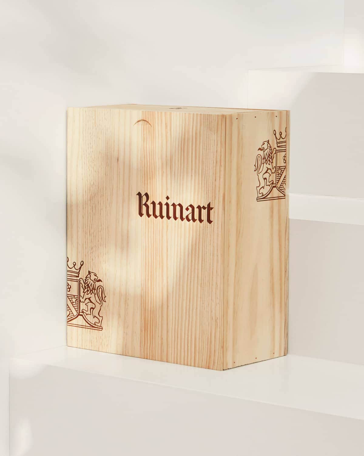 Coffret bois Ruinart Coffret bois Ruinart