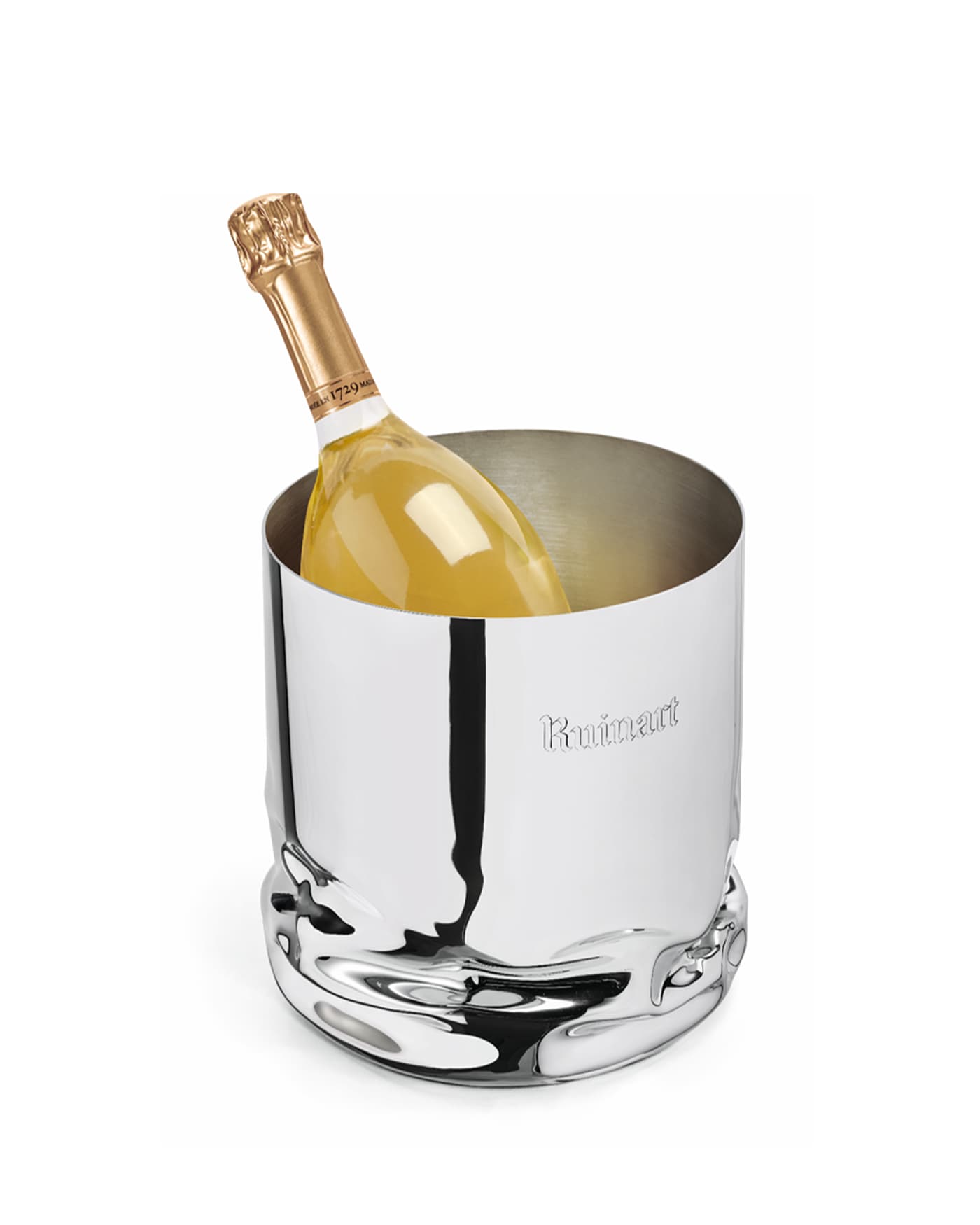 Seau à champagne Ruinart par Ron Arad