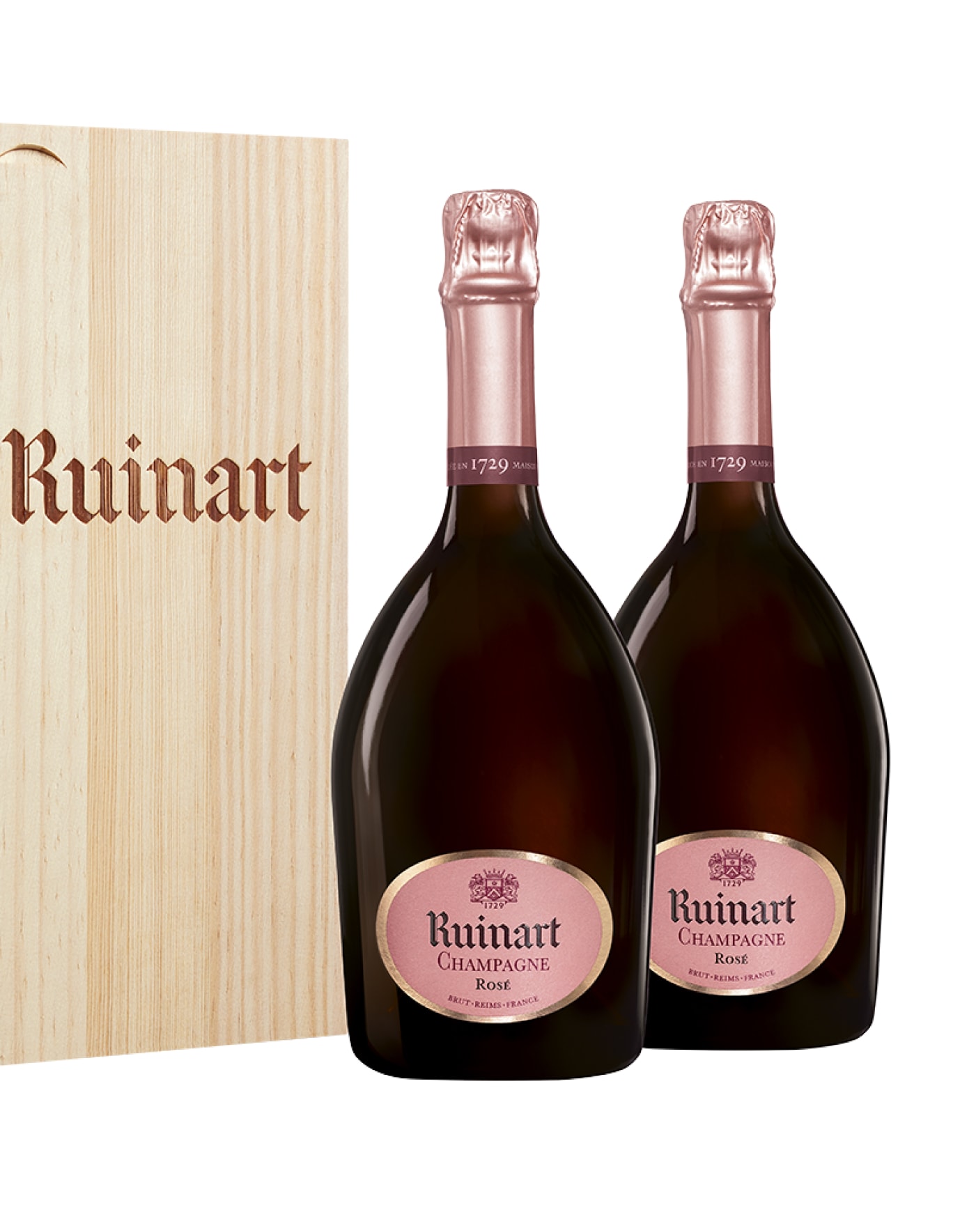 Ruinart Ros&eacute; coffret duo image number null