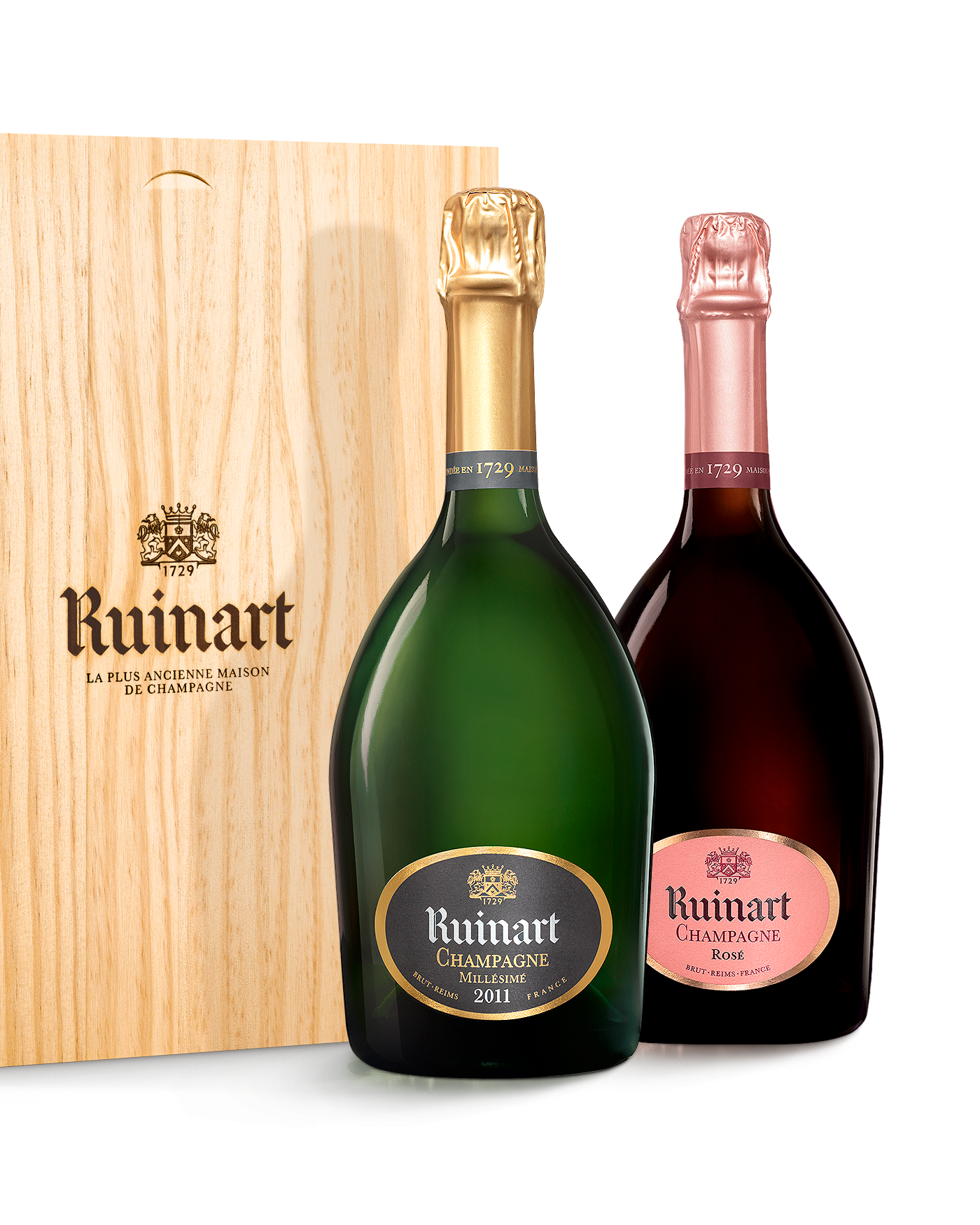 Duo R de Ruinart 2016 et Ruinart Ros&eacute; image number null