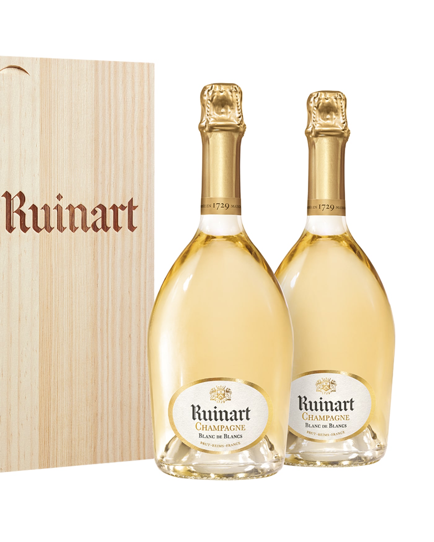 Ruinart Blanc de Blancs coffret duo image number null