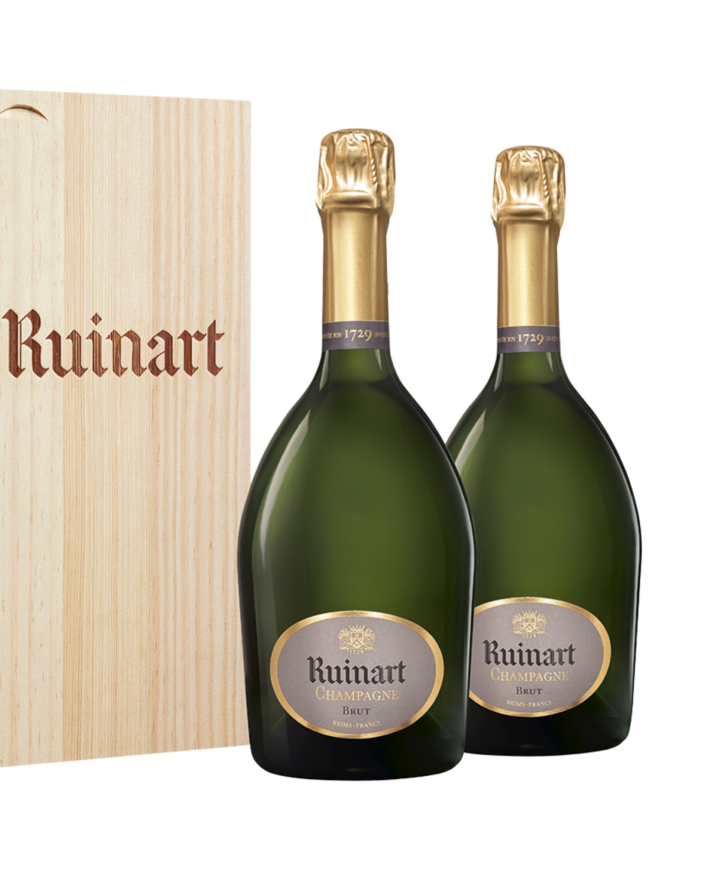Ruinart Coffret cadeau duo R&nbsp;de Ruinart Brut image number null