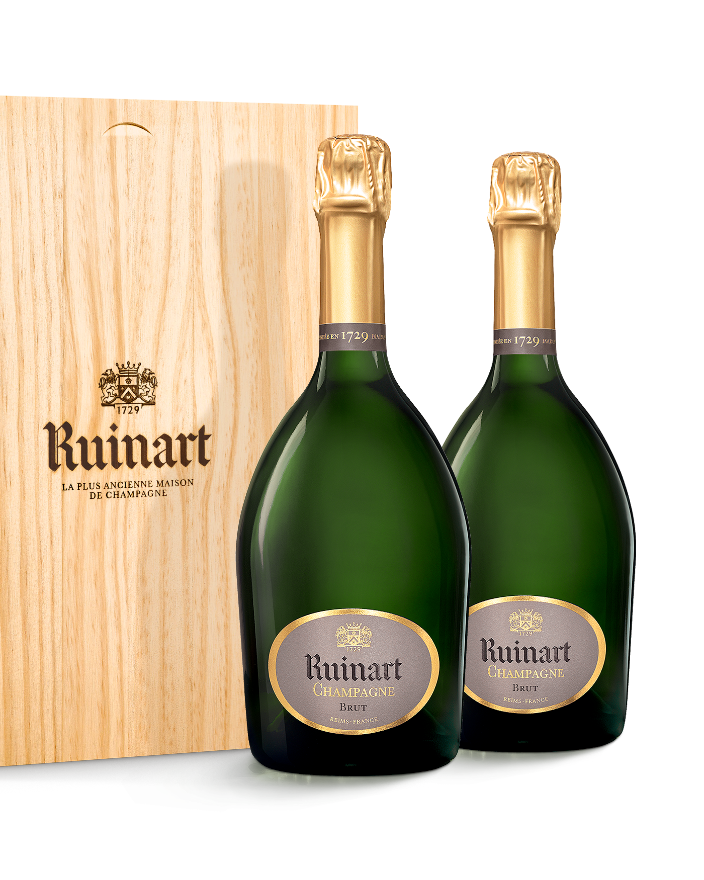Champagne Ruinart - R de Ruinart - Bouteille 75CL - Coffret