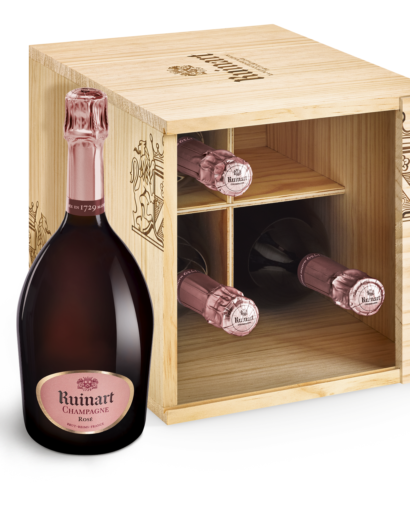 Ruinart Rosé Caisse-Cave image number null